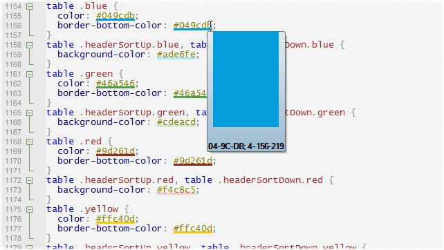 css color code generator